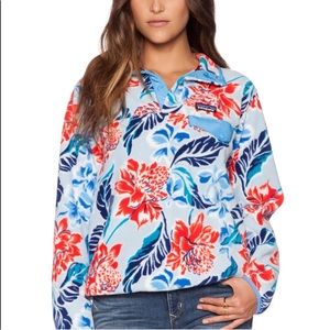 Patagonia synchilla floral fleece rare
